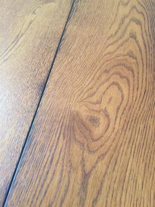 Darkwood Oak flooring, reclaimed plank affect with oil finish