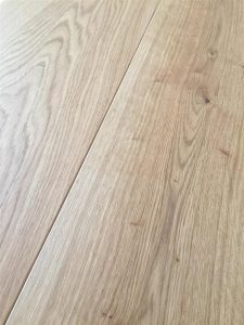 Light Oak engineered flooring, clear oil finish