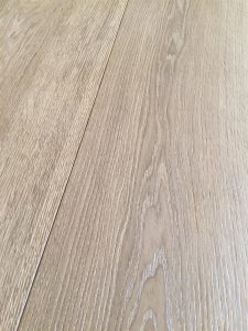 Grey Oak flooring, fumed, coloured, brushed and oiled